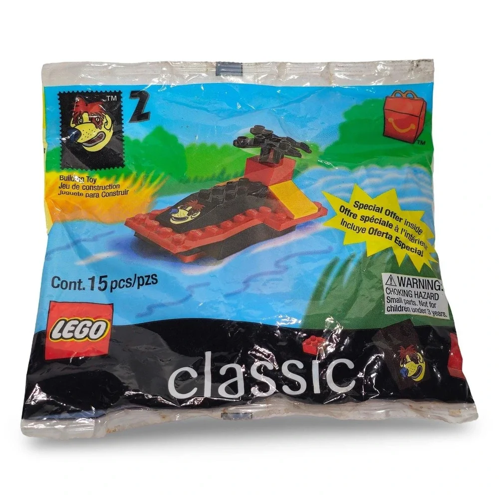 LEGO McDonald's Happy Meal Toy #2 Classic Kids OS‎ Multi New